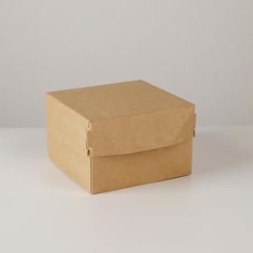 Коробка складная крафтовая 12 х 8 х 12 см Ош