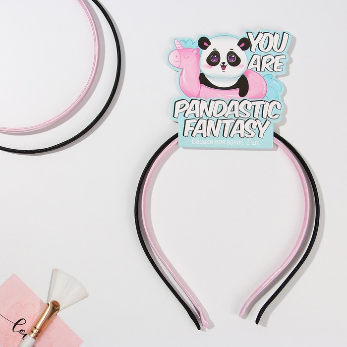 

Ободки для волос "Pandastic fantasy", 2 шт