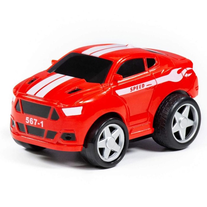 Автомобиль гоночный №1 «Крутой Вираж», инерционный игрушечный транспорт полесье крутой вираж автомобиль джип n6 89946