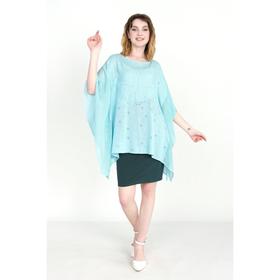 

Пончо женское, размер oversize