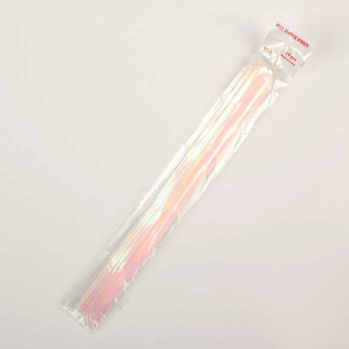 Бант-бабочка №1,2 перламутровый, цвет белый