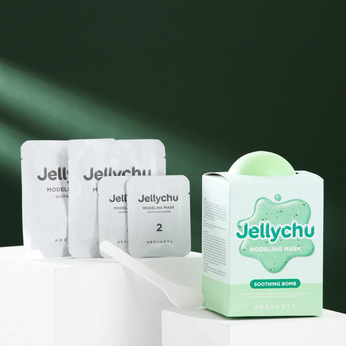 

Моделирующая восстанавливающая маска для лица BEAUSTA Jellychu Modeling Mask Soothing Bomb