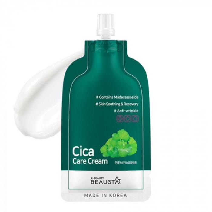 

Крем для лица BEAUSTA Cica Care Cream с центеллой, восстанавливающий, 15 мл