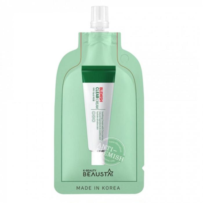 

Крем для лица BEAUSTA Blemish Clear Cream увлажняющий, с центеллой, 15 мл