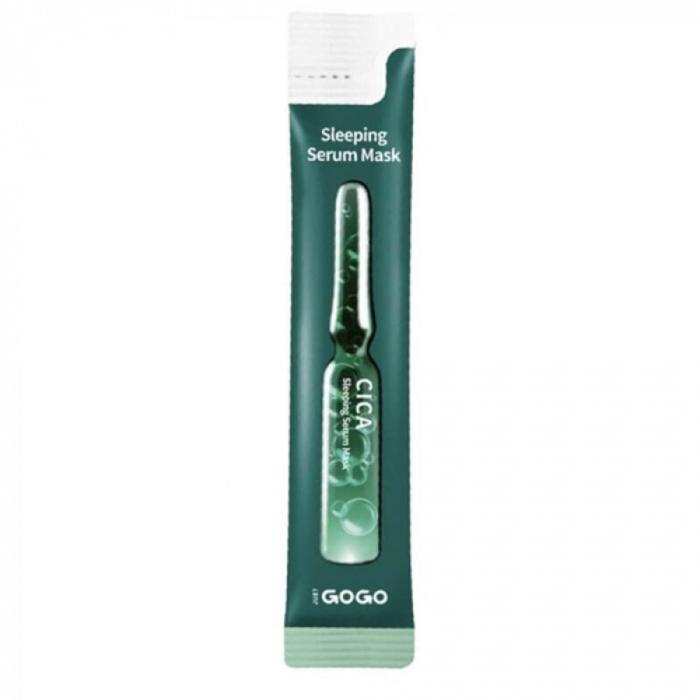 

Ночная сыворотка-маска с центеллой JUST GOGO CICA Sleeping Serum Mask, 4 мл