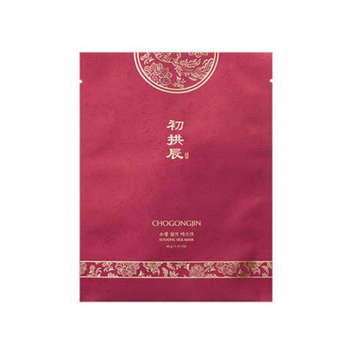 

Тканевая маска с шёлком MISSHA Chogongjin Sosaeng Silk Mask, антивозрастная укрепляющая, 40 г