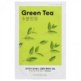 Маска для лица MISSHA Airy Fit Sheet Mask Green Tea
