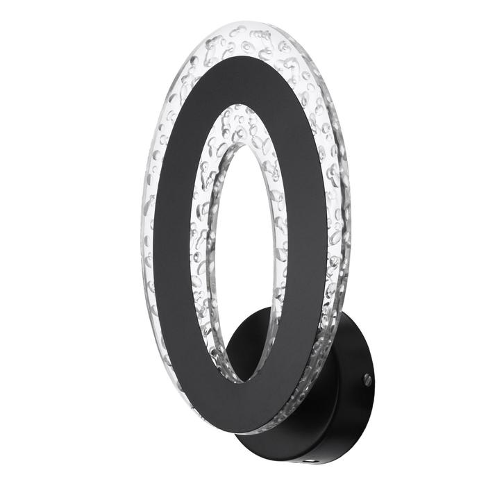 

Бра 1095/1BK LED 38Вт 3000/6000К черный 8х30 см