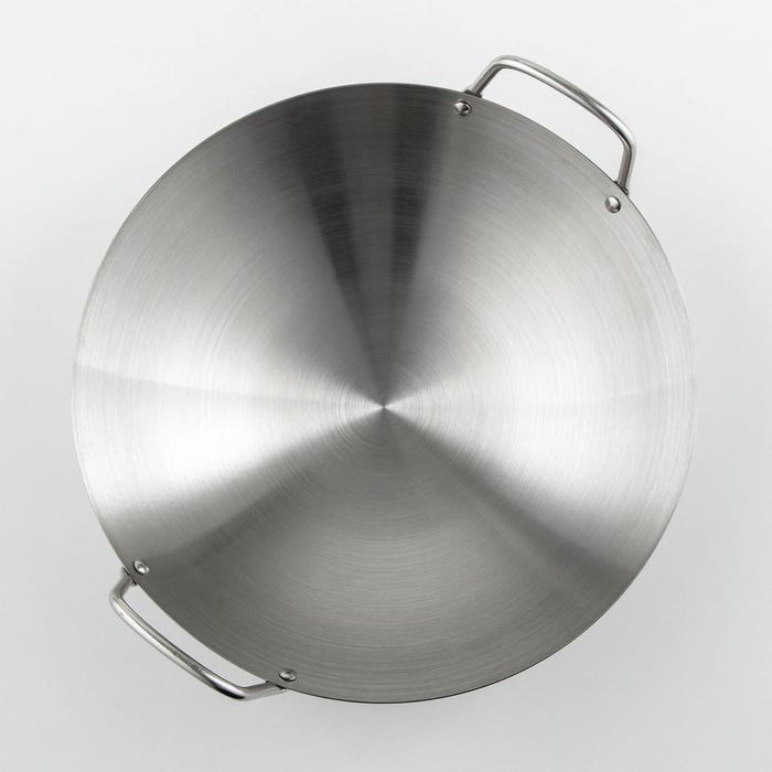 фото Сковорода-wok из нержавеющей стали chief, d=28 см hanna knövell