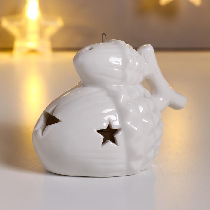 фото Подвеска "желудь" со светодиодной подсветкой 5,5х7х9 см