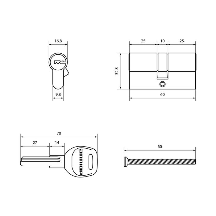 Цилиндровый механизм 