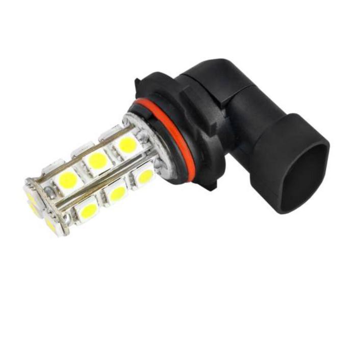 фото Лампа светодиодная hb4/9006, 12v, 18 smd, 1-контактная, белая, skyway, набор 2шт, s08201028