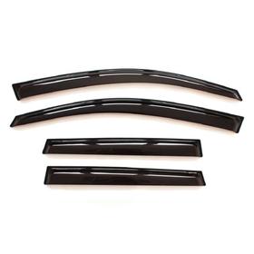 

Ветровики SKYWAY, Honda Fit 2001-2008, Jazz 2002-2009, комплект 4шт, VH004