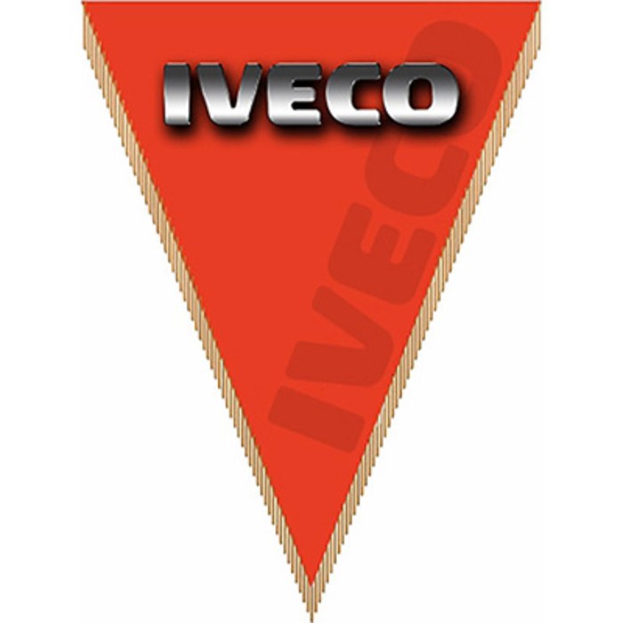 

Вымпел треугольный IVECO, фон оранжевый, 260х200мм, цветной, SKYWAY, S05101030