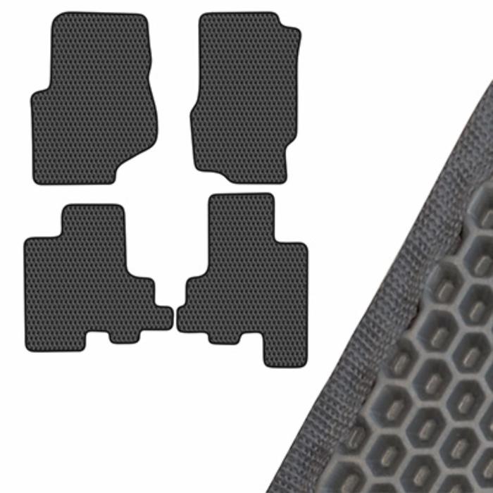 фото Коврик салона skyway, chevrolet trail blazer, 2001-2008, левый руль 4шт, eva серый
