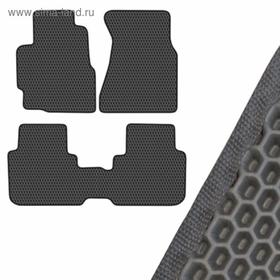 

Коврик салона SKYWAY, HONDA CR-V, 2002-2005, левый руль 3шт, EVA Черный, S01705175