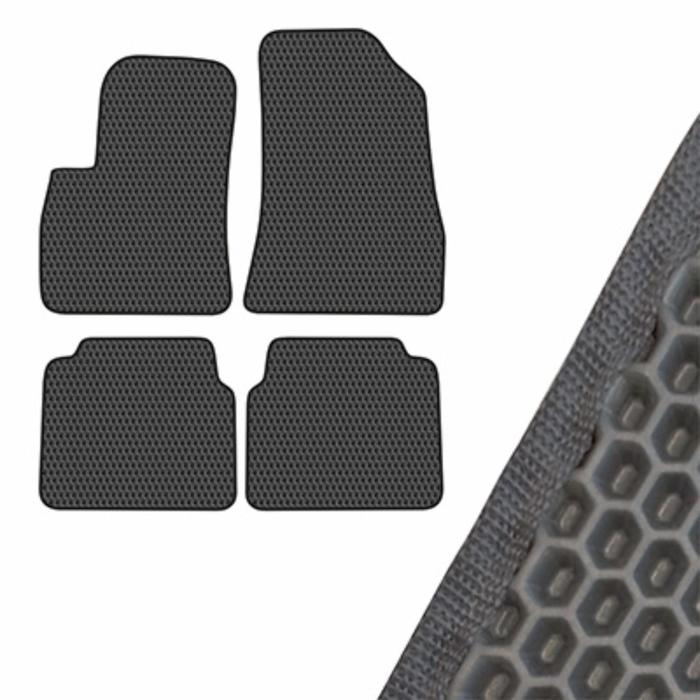 

Коврик салона SKYWAY, HYUNDAI SANTA FE, 2010-2012, левый руль 4шт, EVA Черный, S01705208