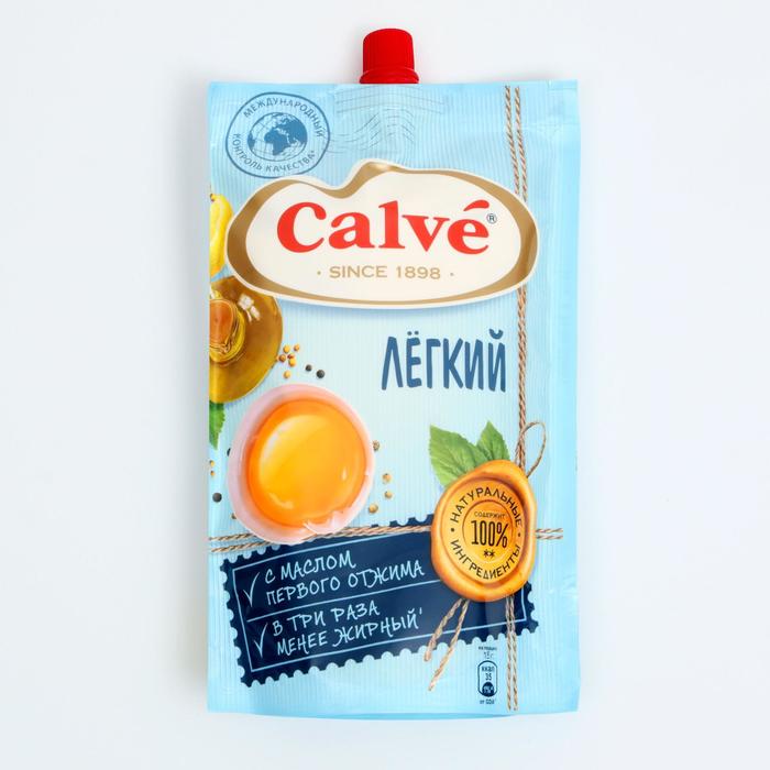 

Соус майонезный КАЛЬВЕ легкий 400г