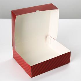 

Упаковка для кондитерских изделий «Уютных моментов», 20 × 17 × 6 см