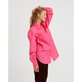

Рубашка женская MINAKU: Casual Collection цвет фуксия, р-р 52