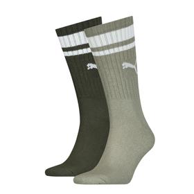 

Носки унисекс 2 пары Puma Crew Heritage Stripe 2P Unisex, размер 39-42 (90794404)