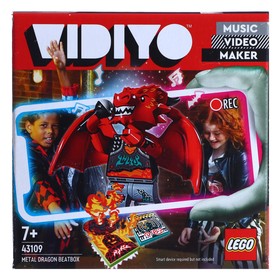 

Конструктор Lego «Битбокс Дракона-Металлиста», 86 элементов