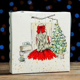 

Коробочка для печенья "Счастливая ночь", 15 х 15 х 3 см