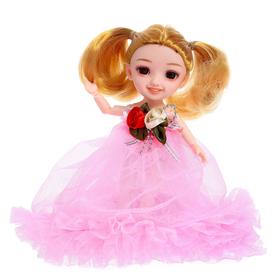 Кукла шарнирная «Лиза», в платье, МИКС Ош