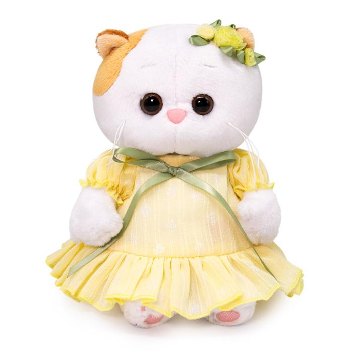 цена Мягкая игрушка «Кошечка Ли-Ли BABY», в платье из шифона, 20 см