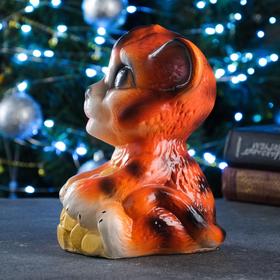 

Фигура "Тигр с монетами" рыжий 20х14х14,5см