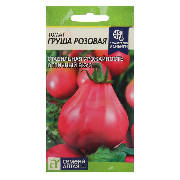 

Семена Томат "Груша", розовая, Сем. Алт, ц/п, 0,1 г
