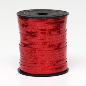 Лента упаковочная красная, 5 мм х 225 м