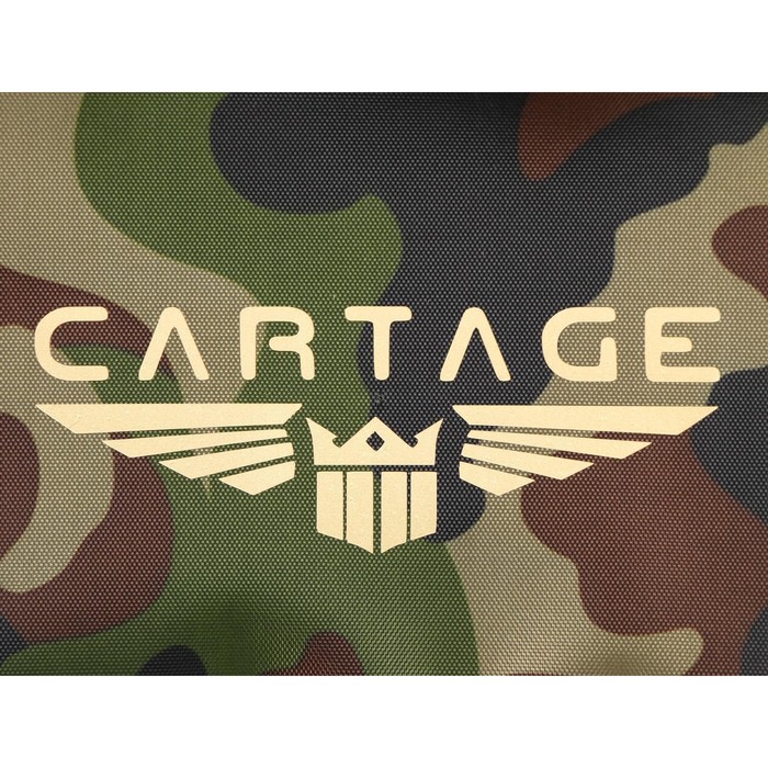 Термосумка Cartage Т-13, зеленый камуфляж, 10 литров, 26х19х19 см