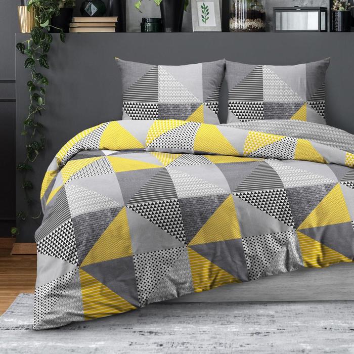 Постельное бельё 2 сп New Jersey, размер 220x200 см, 215x175 см, 70x70 см - 2 шт