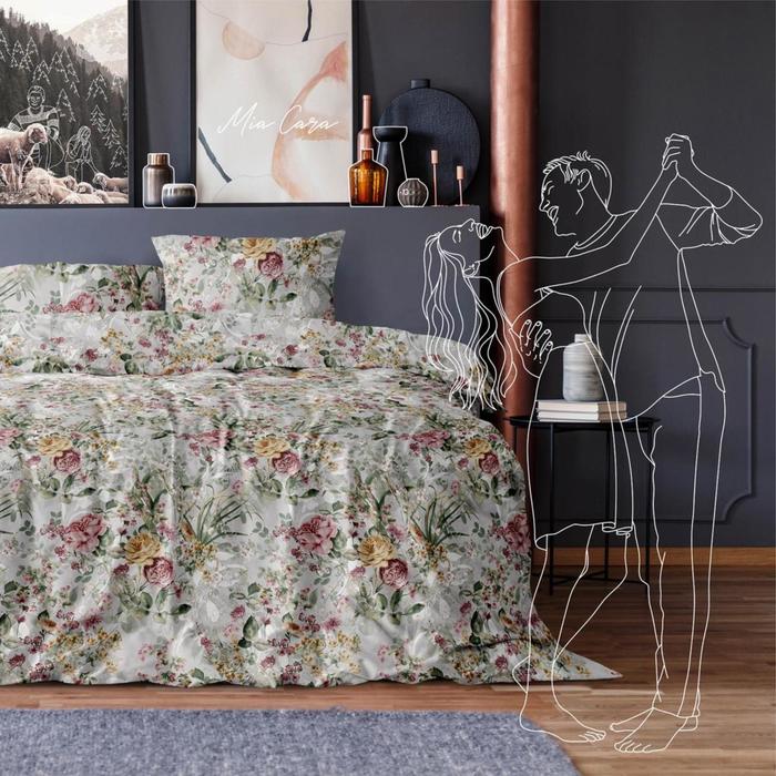 

Постельное бельё дуэт Charmant, размер 220x240 см, 215x145 см-2 шт, 70x70 см - 2 шт
