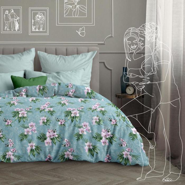 

Постельное бельё 2 сп «Дикая орхидея», размер 220x200 см, 215x175 см, 70x70 см - 2 шт