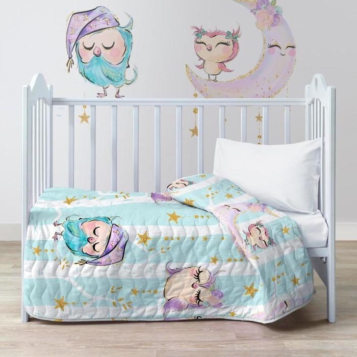 

Покрывало стёганое, детское Sleep, размер 90х140 см