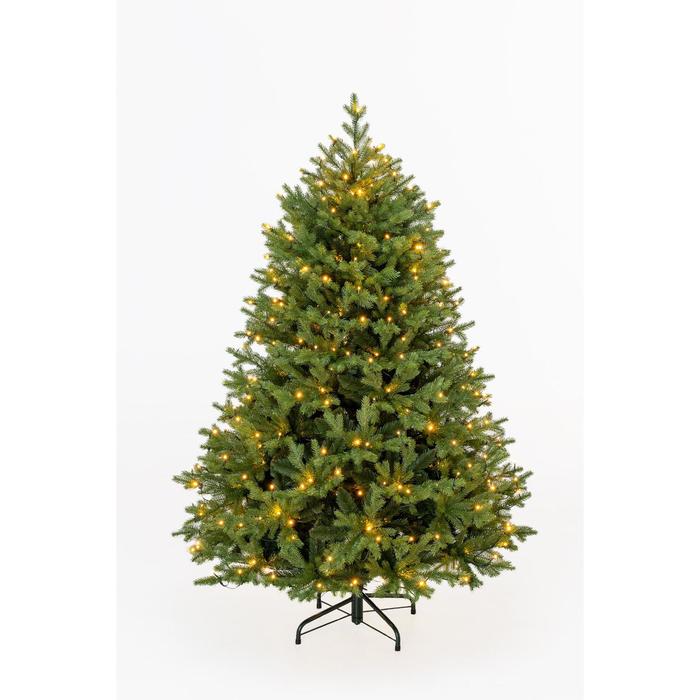 искусственная ель «Графская», премиум, 210 см, 504 теплых-белых LED ламп