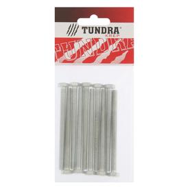 

Болт с шестигранной головкой ТУНДРА krep, DIN933, М6х80, к.п. 8.8, цинк, 10 шт.