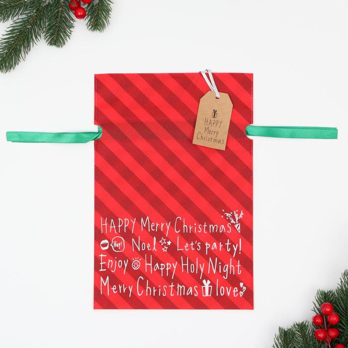 фото Мешок подарочный, 20*30 см