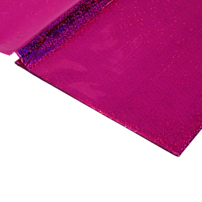 Скатерть «Голография» 137×183 см, цвет розовый