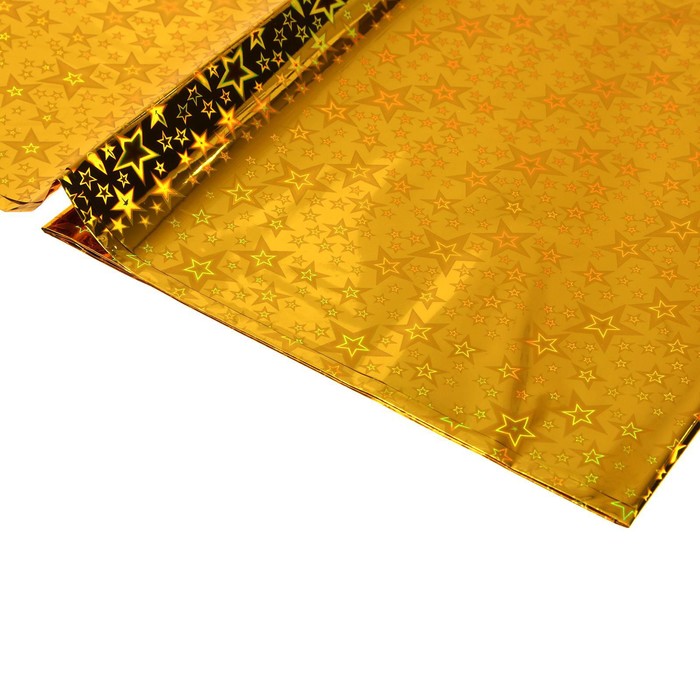 фото Скатерть "голография" звёзды, 137х183 см, цвет золото страна карнавалия