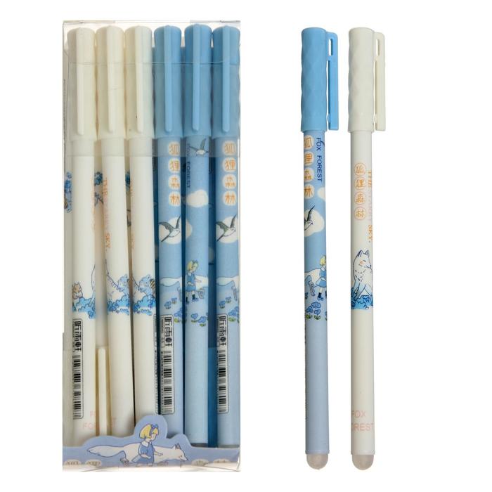 

Ручка гелевая со стираемыми чернилами, стержень синий 0,5 мм, корпус с рисунком МИКС