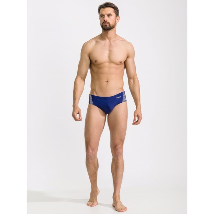 Плавки мужские для бассейна Atemi TAE 01C, цвет синий, размер 44