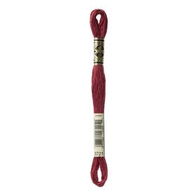 

Набор ниток мулине DMC Embroidery 3721, 8 м 117, 12 шт