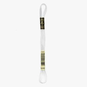 

Набор ниток мулине DMC Embroidery BLANC, 8 м 117, 12 шт