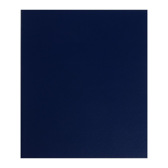 Альбом для монет Стандарт, 230 х 270 мм, Optima, без листов, синий