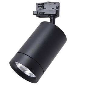 

Светильник трековый Canno, 35Вт LED, 2240лм, 3000К, цвет чёрный