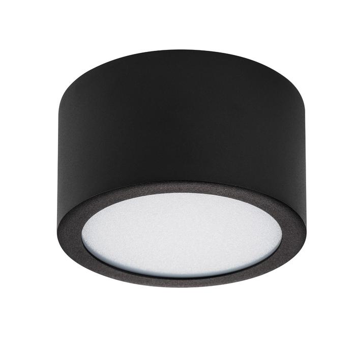 Светильник Zolla, 8Вт LED, 640лм, 3000К, цвет чёрный, IP65 светильник over 7вт led 3000к 640лм цвет белый