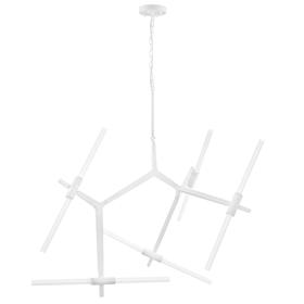 

Люстра Struttura, 10x6Вт G9, цвет белый